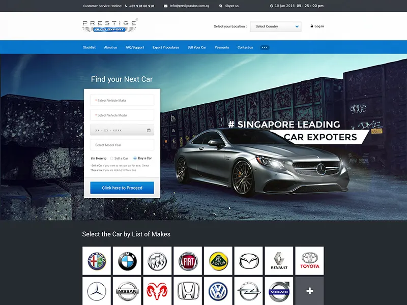 Portfolio Image Site Mock-up Design